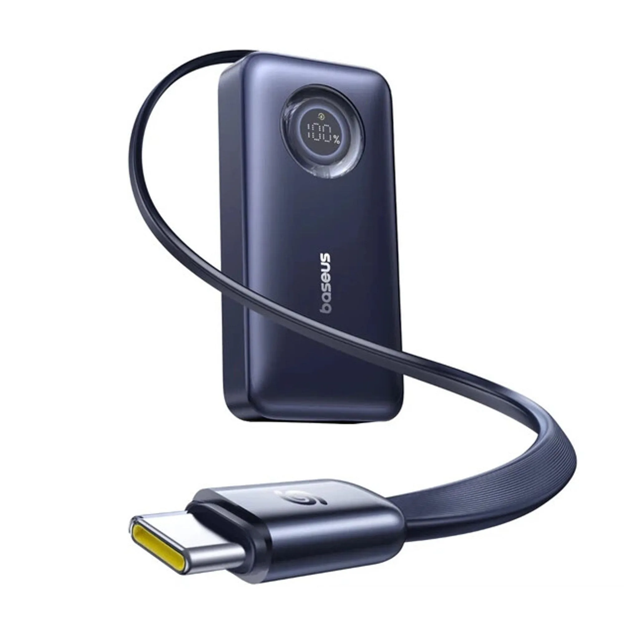 Павербанк Baseus EnerCore CR11 10000 мА·год 45 Вт із висувним кабелем USB-C