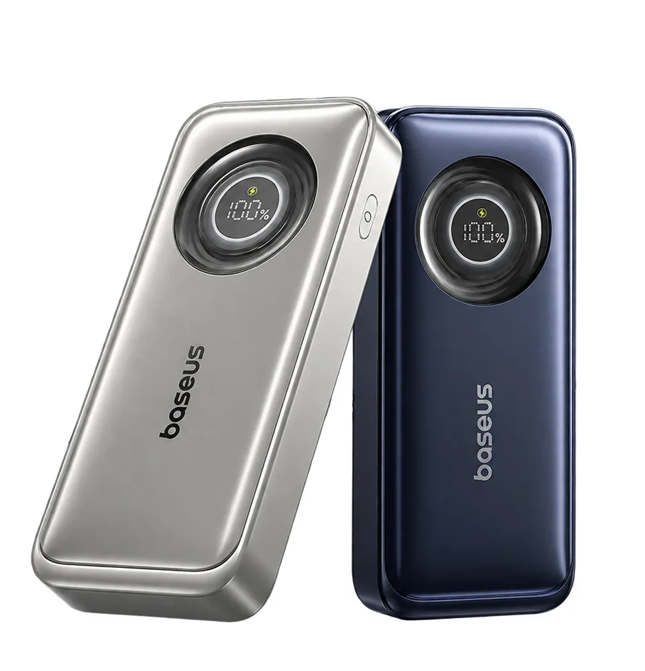 Павербанк Baseus EnerCore CR11 10000 мА·год 45 Вт із висувним кабелем USB-C
