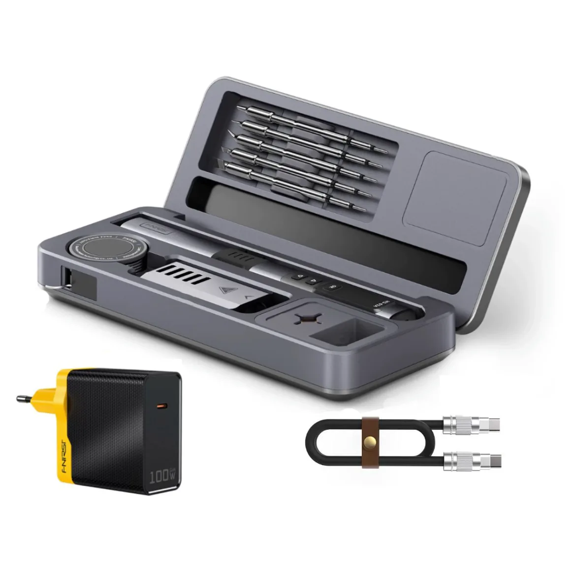 FNIRSI HS-02A Розумний портативний паяльник hs-02a_case_pwr