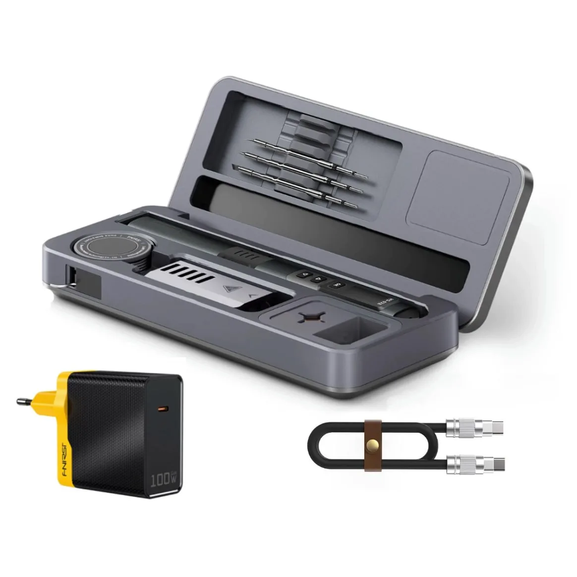 FNIRSI HS-02B Розумний портативний паяльник hs-02b_case_pwr